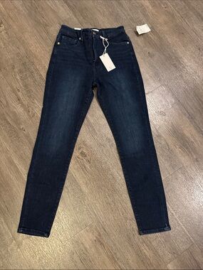 Good American Dark Indigo Skinny Jeans